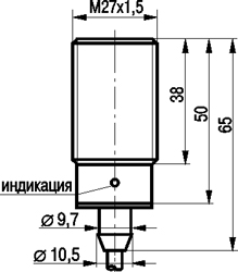 Габариты ISB AF7A-31P-10-LZ-H